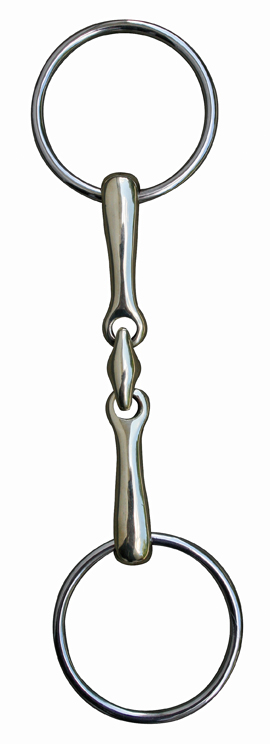 FILETTO DOPPIO SNODO inox 18 mm Filetti ad Anelli 